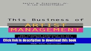 Ebook This Business of Artist Management Free Online