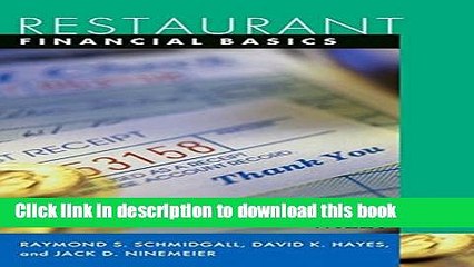 Ebook Restaurant Financial Basics Full Online