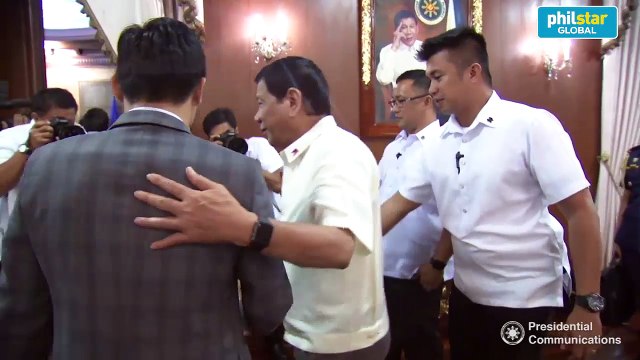 President Duterte meets with Senator Manny Pacquiao