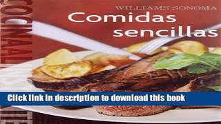 PDF  Williams-Sonoma Comidas Sencillas / Williams-Sonoma Simple Suppers (Cocina Al Instante/ Food