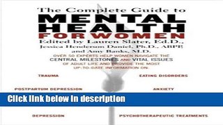 Ebook The Complete Guide to Mental Health for Women Full Online
