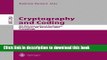 Ebook|Books} Cryptography and Coding: 8th IMA International Conference Cirencester, UK, December