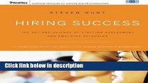 Ebook Hiring Success: The Art and Science of Staffing Assessment and Employee Selection Free Online