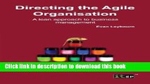 Ebook Directing the Agile Organization: A Lean Approach to Business Management by It Governance