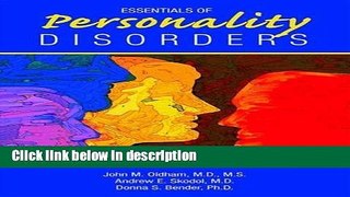 Ebook Essentials of Personality Disorders Full Online