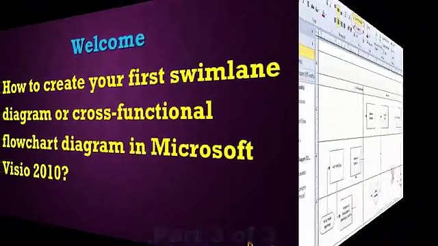 Create your first Swimlane Diagram or Cross-Functional Flowchart Diagram (part 3)