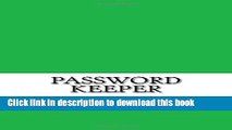 Ebook Password Keeper: Handy Password Keeper Journal Full Online