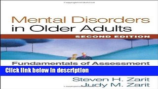 Ebook Mental Disorders in Older Adults, Second Edition: Fundamentals of Assessment and Treatment