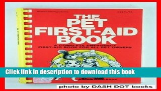 PDF  The Pet First Aid Book  Free Books