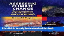 Books Assessing Climate Change: Temperatures, Solar Radiation and Heat Balance Free Online