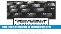 Ebook Codes et mots de passe Internet Free Download