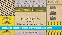 Ebook|Books} Plants and Beekeeping - An Account of Those Plants, Wild and Cultivated, of Value to