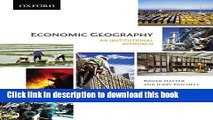 Books Economic Geography: An Institutional Approach Free Online