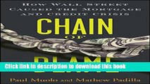 Books Chain of Blame: How Wall Street Caused the Mortgage and Credit Crisis Free Online