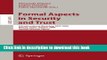 Ebook|Books} Formal Aspects in Security and Trust: 5th International Workshop, FAST 2008 Malaga,