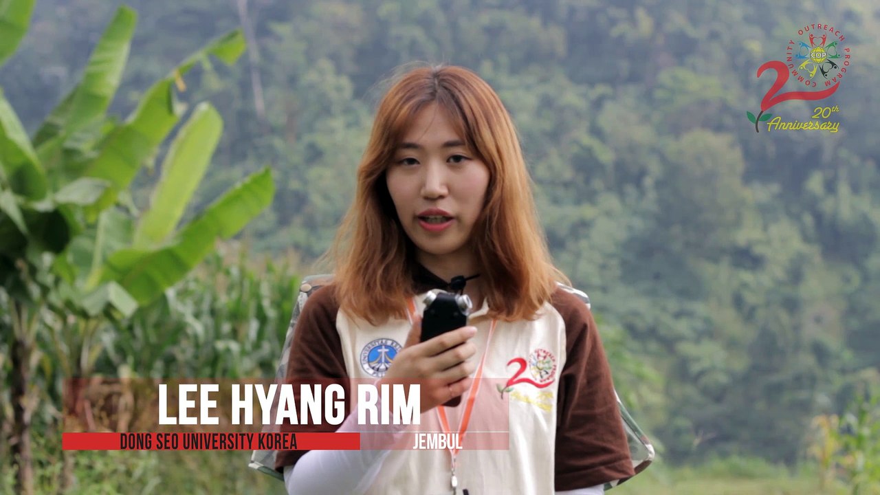 COP 2016 Testimonials - Lee Hyang Rim (Dong Seo University Korea)