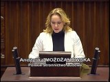 Poseł Andżelika Możdżanowska - Wystąpienie z dnia 19 lipca 2016 roku.