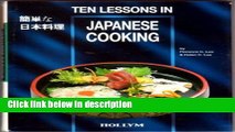Books Ten Lessons in Japanese Cooking Free Online