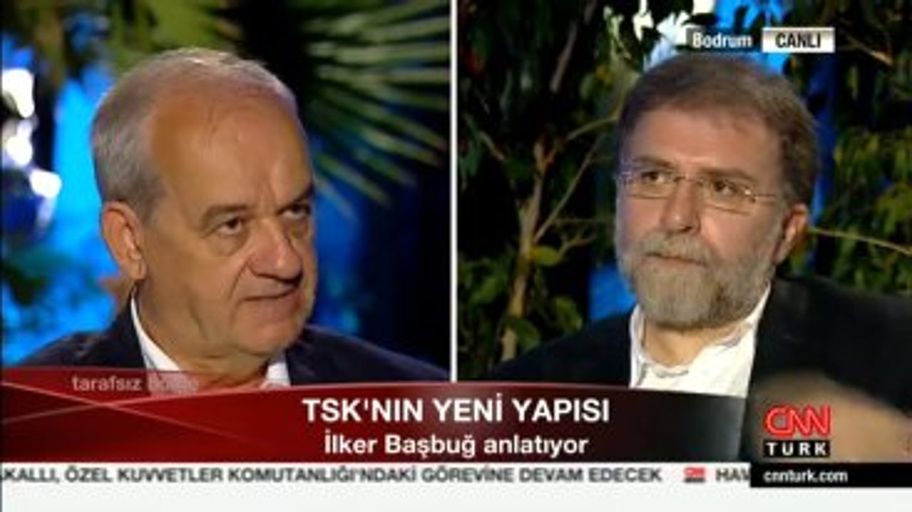 İlker Başbuğ'dan Ahmet Hakan'a Askerlik Sorusu! Hakan Patladı