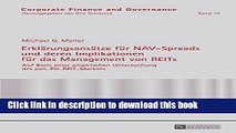 Download  ErklÃ¤rungsansÃ¤tze fÃ¼r NAV-Spreads und deren Implikationen fÃ¼r das Management von