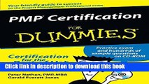 Ebook PMP Certification For Dummies Full Download