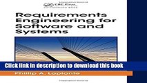 Books Requirements Engineering for Software and Systems Full Online