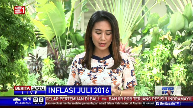 BPS: Makanan dan Tarif Angkutan, Penyumbang Inflasi Juli Terbesar