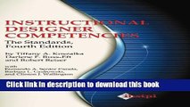 [Read PDF] Instructional Designer Competencies: The Standards (Fourth Edition) (Ibstpi Book) Ebook