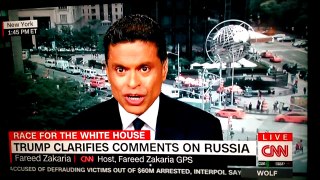 Fareed Zakaria calls Donald Trump a bullshit artist