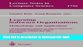Ebook Learning Software Organizations. Methodology and Applications: 11th International Conference