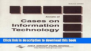 Books Annals of Cases on Information Technology; Vol Full Online