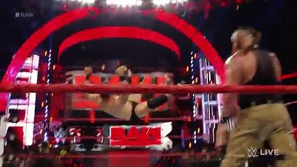 Braun Strowman vs. a local competitor- Raw, Aug. 1, 2016