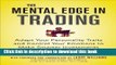 Books The Mental Edge in Trading : Adapt Your Personality Traits and Control Your Emotions to Make