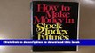 Books How to Make Money in Stock Index Futures Full Online