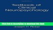Ebook Textbook of Clinical Neuropsychology (Studies on Neuropsychology, Neurology and Cognition)
