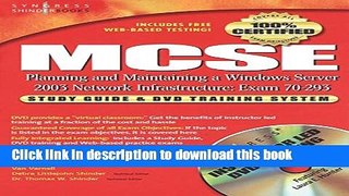 Ebook MCSE Planning and Maintaining a Microsoft Windows Server 2003 Network Infrastructure (Exam