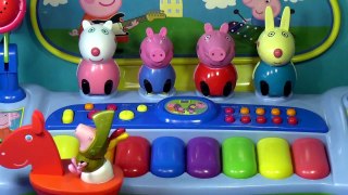 Peppa pig piano organ with microphone.