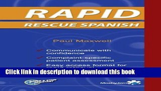 Books RAPID Rescue Spanish Free Online
