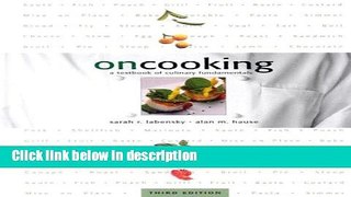 Ebook On Cooking: A Textbook of Culinary Fundamentals (with software) (3rd Edition) Full Online