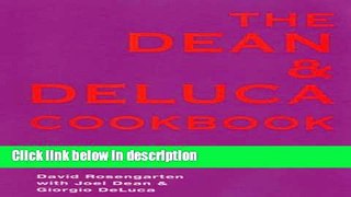 Books The Dean and DeLuca Cookbook Free Download