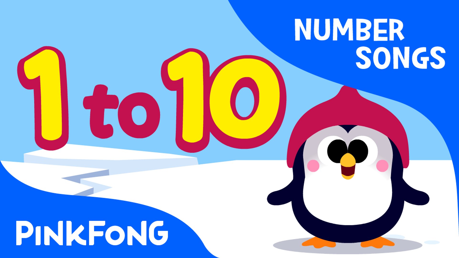 1 To 10 Penguins Number Songs Pinkfong Songs For Children Video Dailymotion