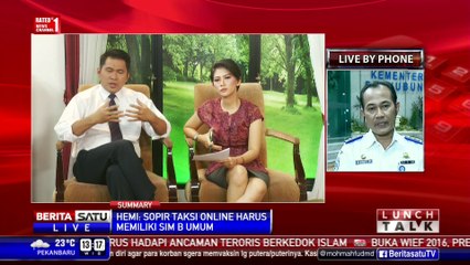 Lunch Talk: Uji KIR Taksi Online #1