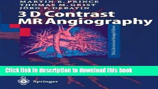 Books 3D Contrast MR Angiography Free Online