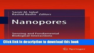 Books Nanopores: Sensing and Fundamental Biological Interactions Full Online