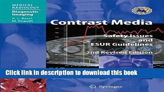 Ebook Contrast Media: Safety Issues and ESUR Guidelines (Medical Radiology) Full Online