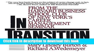 Books In Transition: From the Harvard Business School Club of New York s Career Management Seminar