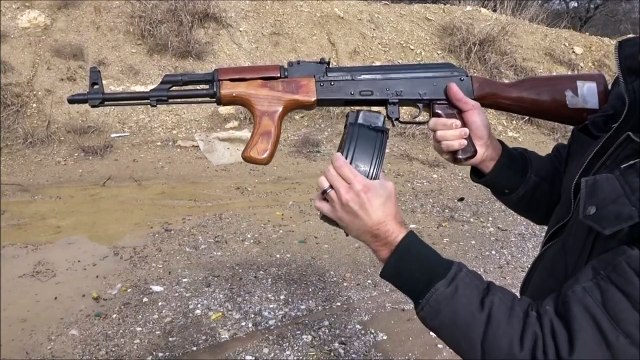 Full Auto AK47 - 100 Round Drum Mag Dump (Ep34)