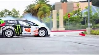awesome cars compilation, mat-tracks on road,