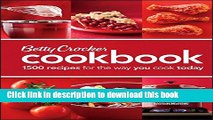 Books Betty Crocker Cookbook: 1500 Recipes for the Way You Cook Today Full Online