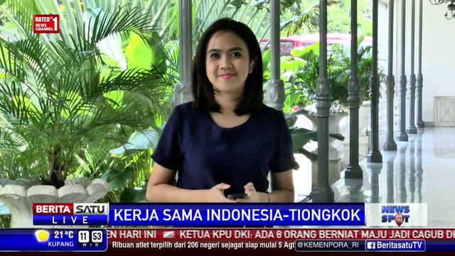 Indonesia dan Tiongkok Sepakati 8 Perjanjian